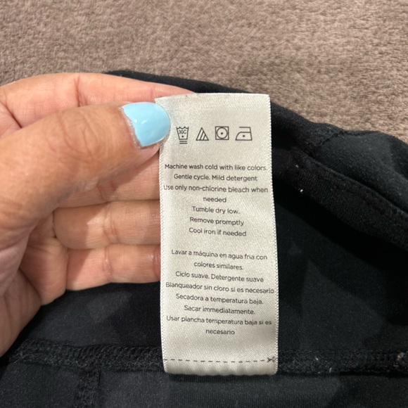 Danskin Black Leggings Small/Petite - Picture 3 of 6